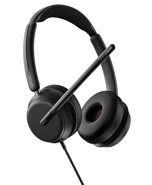 Epos IMPACT 860 UC DUO On Ear Multimedia Ακουστικά με μικρόφωνο και σύνδεση USB-A / USB-C