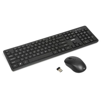 iBox Workstation Pro Kit Ασύρματο Σετ Πληκτρολόγιο & Ποντίκι Αγγλικό US