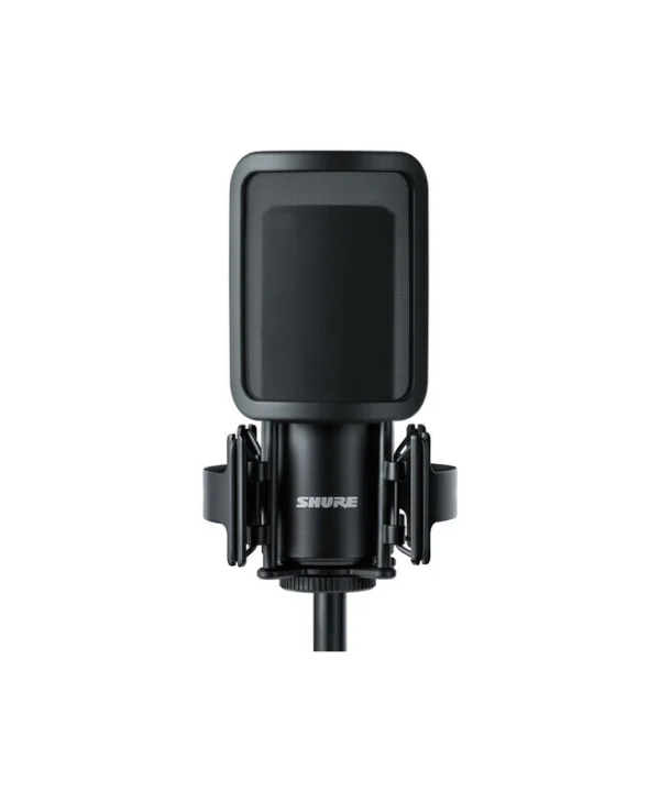 Shure SM4 Kit Ασύρματο Πυκνωτικό Μικρόφωνο Επιτραπέζιο για Φωνητικά Περιλαμβάνει shockmount, detachable magnetic pop filter, and a zipper carrying case