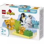 LEGO Duplo Wild Animal Families: Penguins & Lions για 2+ Ετών 10τμχ - Image 5