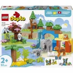 LEGO Duplo Town - 3-in-1 Wild Animal Families για 2+ Ετών 92τμχ - Image 9