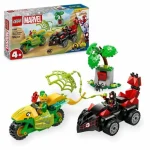 LEGO Marvel Spin and Electro Dinosaur Vehicle Chase για 4+ Ετών 124τμχ 11198