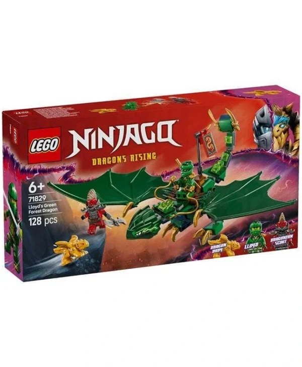 LEGO Ninjago Lloyd's Green Forest Dragon για 6+ Ετών 128τμχ