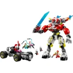 LEGO DREAMZzz Cooper's Tiger Mech & Zero's Hot Rod Car για 9+ Ετών 1006τμχ - Image 4
