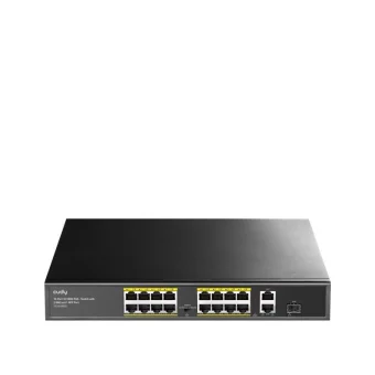 Cudy FS1018PS1 v3 Unmanaged L2 PoE+ Switch με 16 Θύρες Ethernet και 1 SFP Θύρα FS1018PS1