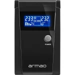 Armac O/850F/LCD UPS Line-Interactive 850VA με 2 Schuko Πρίζες O/850F/LCD