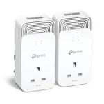 TP-LINK PG2400P KIT v1 Powerline Διπλό για Ενσύρματη Σύνδεση με Passthrough Πρίζα και 2 Θύρες Gigabit Ethernet PG2400P KIT - Image 2