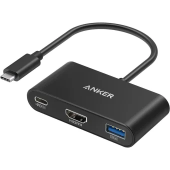 Anker PowerExpand USB-C Docking Station με HDMI 4K PD Μαύρο