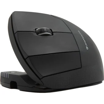 Contour UnImouse Ασύρματο Εργονομικό Bluetooth Vertical Ποντίκι για Αριστερόχειρες Μαύρο
