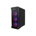 Genesis Irid 505 ARGB Midi Tower Κουτί Υπολογιστή με Πλαϊνό Παράθυρο Μαύρο - Image 2