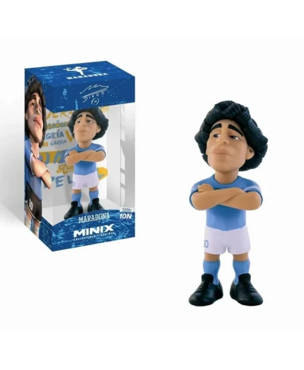 Football Legends Minix Diego Maradona Napoli #10n Φιγούρα Αγαλματίδιο 12cm