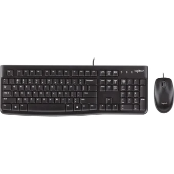 Logitech Desktop MK120 Σετ Πληκτρολόγιο & Ποντίκι Αγγλικό UK