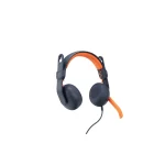 Logitech Zone Learn Classic Blue On Ear Multimedia Ακουστικά με μικρόφωνο και σύνδεση USB-C σε Μπλε χρώμα - Image 4