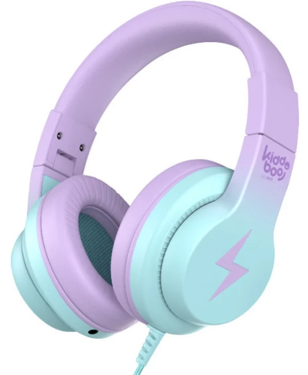 Kiddoboo P13 Ενσύρματα Παιδικά On Ear Ακουστικά Μωβ