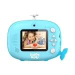 Kiddoboo FotoFun 2 Whale Compact Φωτογραφική Μηχανή Μπλε - Image 2