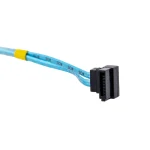 Supermicro 4 X Round Sata Cable 0.56 M Black Blue White - Image 4