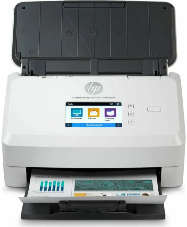 HP ScanJet Enterprise Flow N7000 snw1 Sheetfed Scanner με WiFi