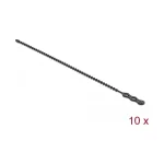 DeLock Δεματικά Καλωδίων 310x4.5mm Μαύρο 10τμχ 18967 18967