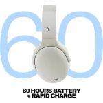Skullcandy Crusher ANC 2 Ασύρματα / Ενσύρματα Over Ear Ακουστικά με 60 ώρες Λειτουργίας και Quick Charge White/Orange - Image 6