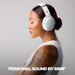 Skullcandy Crusher ANC 2 Ασύρματα / Ενσύρματα Over Ear Ακουστικά με 60 ώρες Λειτουργίας και Quick Charge White/Orange - Image 9