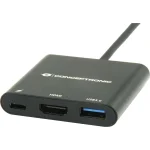 Conceptronic USB-C Docking Station με HDMI 4K PD Μαύρο (DONN01B) DONN01B