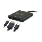 Conceptronic USB-C Docking Station με HDMI 4K PD Μαύρο (DONN01B) DONN01B - Image 5