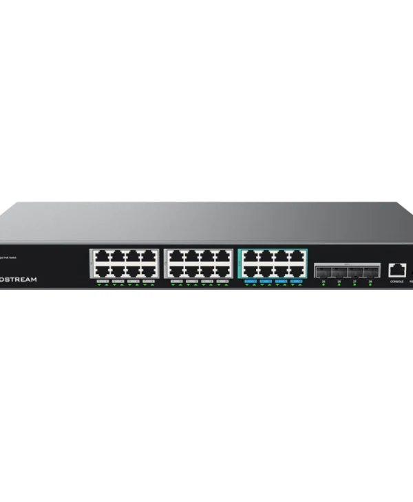 Grandstream GWN7822P Managed L3 PoE++ Switch με 24 Θύρες Gigabit (1Gbps) Ethernet και 4 SFP Θύρες GWN7822P