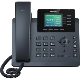 Yealink SIP- T34W Ενσύρματο Τηλέφωνο IP 4 γραμμών Μαύρο