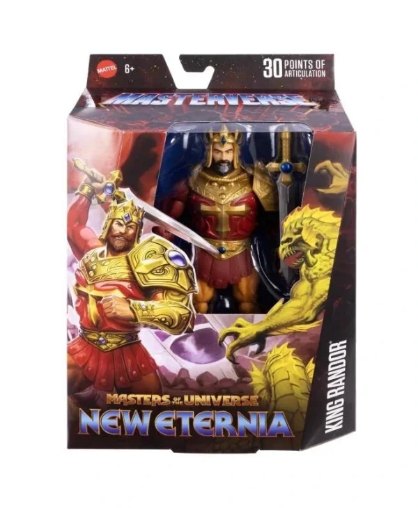 Φιγούρα Δράσης New Eternia King Randor για 6+ Ετών 17.78εκ.