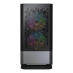 Cougar MG140 Air Gaming Mini Tower Κουτί Υπολογιστή με Πλαϊνό Παράθυρο και RGB Φωτισμό Μαύρο - Image 3