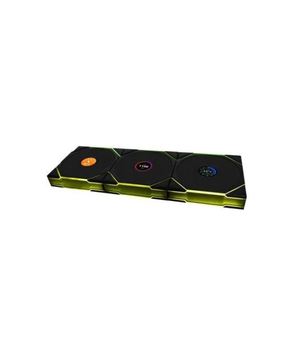 Lian Li UNI FAN TL Wireless LCD Reverse Blade Case Fan 120mm με ARGB Φωτισμό 3τμχ