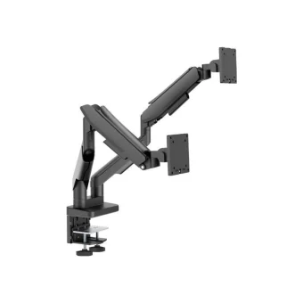 LC-Power LC-EQ-A34B-D Βάση Γραφείου για 2 Οθόνες έως 34" με Βραχίονα LC-EQ-A34B-D