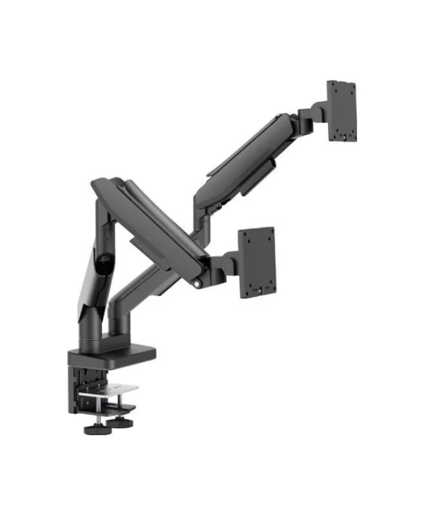 LC-Power LC-EQ-A34B-D Βάση Γραφείου για 2 Οθόνες έως 34" με Βραχίονα LC-EQ-A34B-D