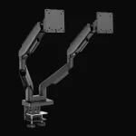 LC-Power LC-EQ-A34B-D Βάση Γραφείου για 2 Οθόνες έως 34" με Βραχίονα LC-EQ-A34B-D - Image 2