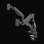 LC-Power LC-EQ-A34B-D Βάση Γραφείου για 2 Οθόνες έως 34" με Βραχίονα LC-EQ-A34B-D - Image 3