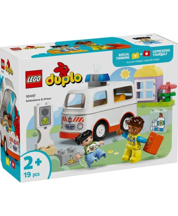 LEGO Duplo Ambulance & Driver για 2+ Ετών 19τμχ