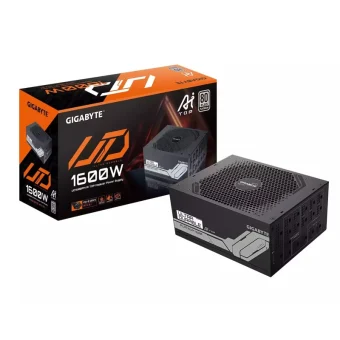 Gigabyte 1600W Μαύρο Τροφοδοτικό Υπολογιστή Full Modular 80 Plus Platinum (GP-UD1600PM-PG5)