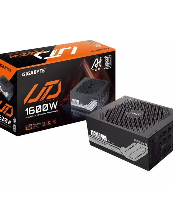 Gigabyte 1600W Μαύρο Τροφοδοτικό Υπολογιστή Full Modular 80 Plus Platinum (GP-UD1600PM-PG5)
