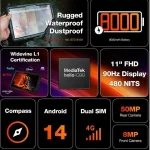 AGM Pad P2 Active 4G 10.95" Tablet (8GB/256GB) Γκρι - Image 3