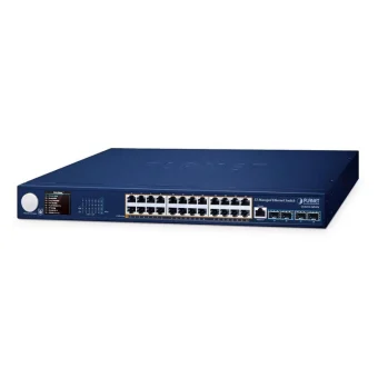 Planet Technology GS-6311-24P4XV Managed L2 PoE+ Switch με 24 Θύρες Gigabit (1Gbps) Ethernet και 4 SFP Θύρες GS-6311-24P4XV