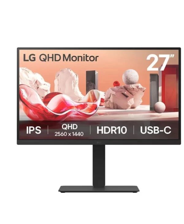 LG 27BA75QB IPS HDR Monitor 27" QHD 2560x1440 με Χρόνο Απόκρισης 5ms GTG