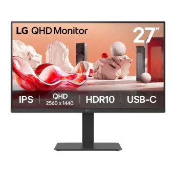 LG 27BA65QB IPS HDR Monitor 27" QHD 2560x1440 με Χρόνο Απόκρισης 5ms GTG