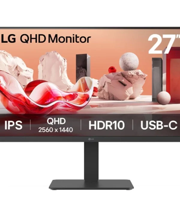 LG 27BA65QB IPS HDR Monitor 27" QHD 2560x1440 με Χρόνο Απόκρισης 5ms GTG
