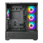 Azza CSAZ-501B Gaming Midi Tower Κουτί Υπολογιστή με Πλαϊνό Παράθυρο και ARGB Φωτισμό Μαύρο CSAZ-501B - Image 5