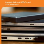 Western Digital My Passport USB-C / USB 3.0 Εξωτερικός HDD 5TB 2.5" Silicon Grey - Image 4