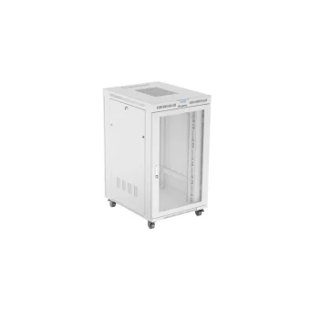 Lanberg Επιδαπέδια Καμπίνα Rack 27U Γκρι FF01-8027-23SL FF01-8027-23SL