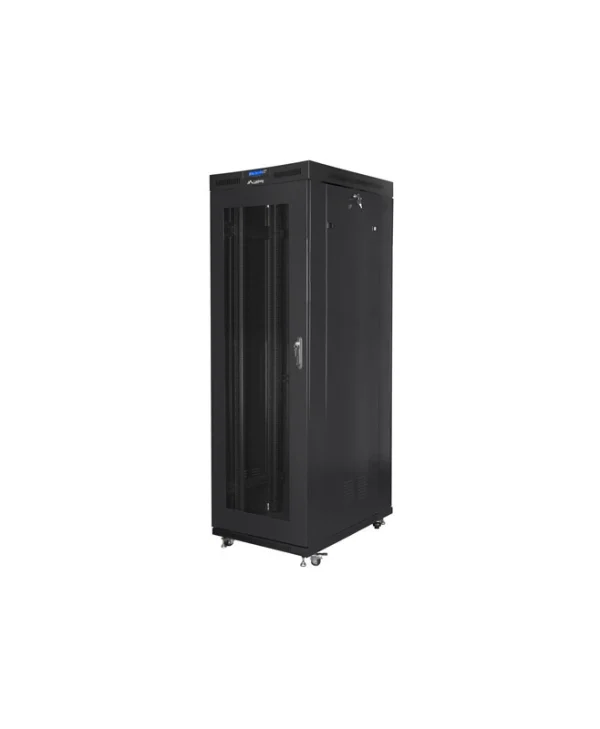 Lanberg Επιδαπέδια Καμπίνα Rack 27U Μαύρο FF01-8227-23BL FF01-8227-23BL