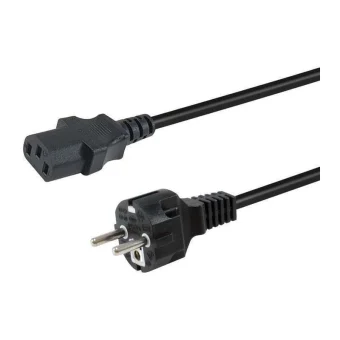 Equip IEC C13 - Schuko Cable 3m Μαύρο 112111 112111