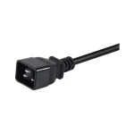 Equip IEC C20 - IEC C13 Cable 3m Μαύρο 112141 112141 - Image 2