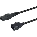 Equip IEC C14 - IEC C15 Cable 3m Μαύρο 112171 112171